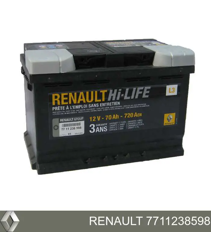Batería de arranque Renault (RVI) 7711238598 precio, desde 160,10 EUR