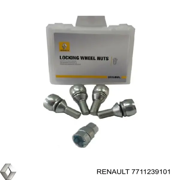 7711239101 Renault (RVI) Tornillos para llantas