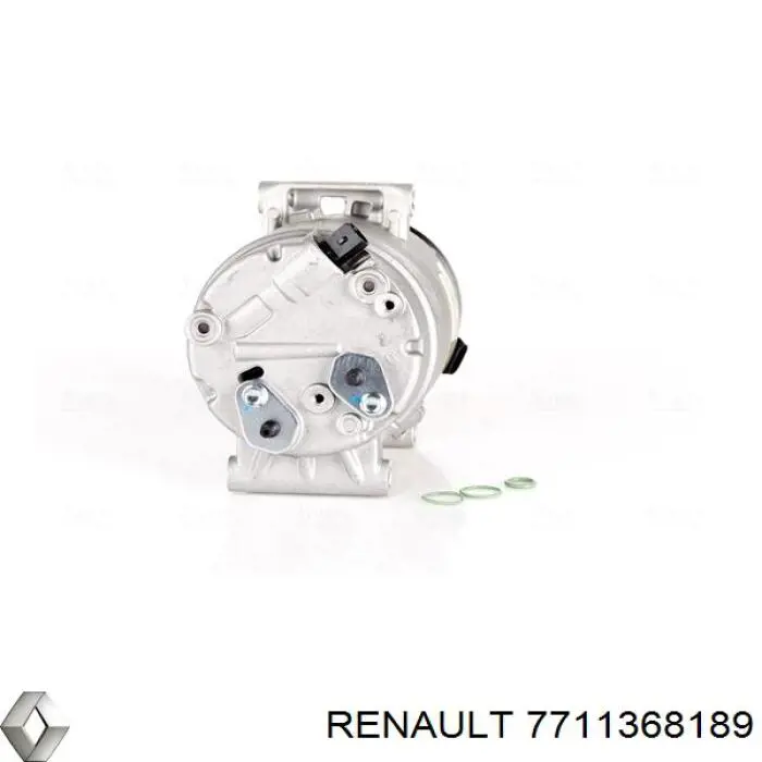 7711368189 Renault (RVI) compresor de aire acondicionado