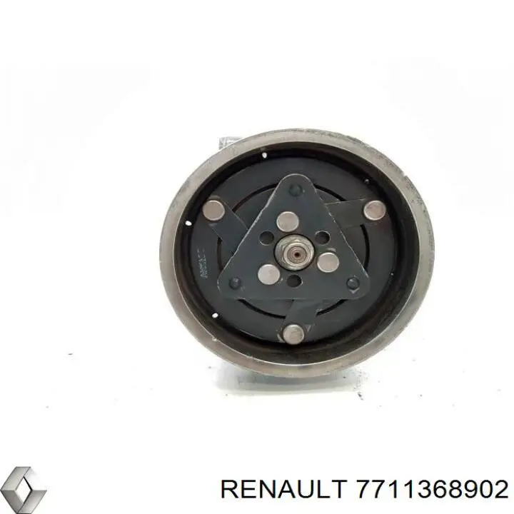Compresor de aire acondicionado 7711368902 Renault (RVI)