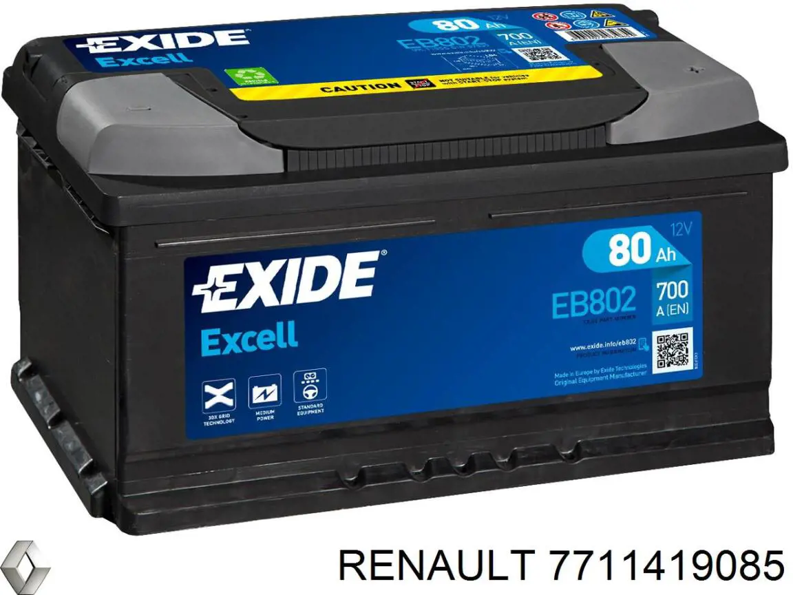 Batería de arranque Renault (RVI) 7711419085 precio, desde 149,37 EUR