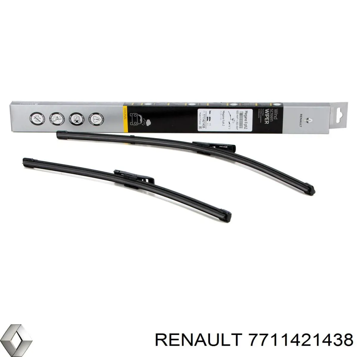 Comprar 7711421438 Renault (RVI) Escobillas delanteras