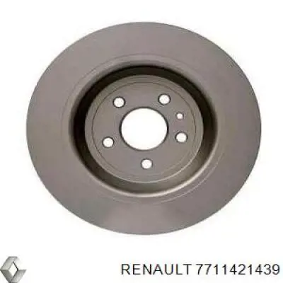 Escobillas de limpiaparabrisas delanteras Renault (RVI) 7711421439
