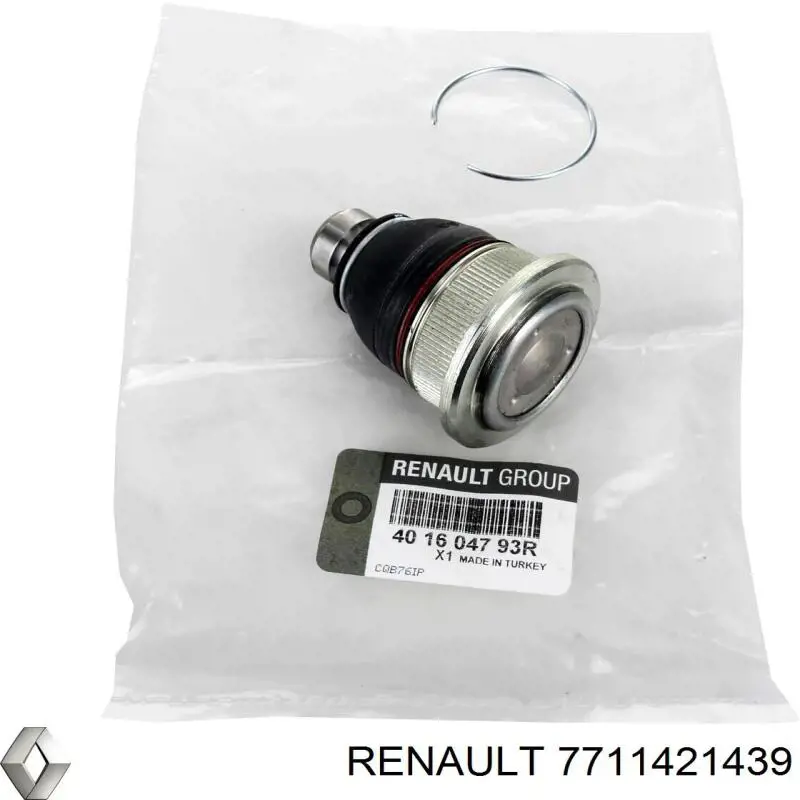 7711421439 Renault (RVI) Escobillas Limpiaparabrisas delanteras