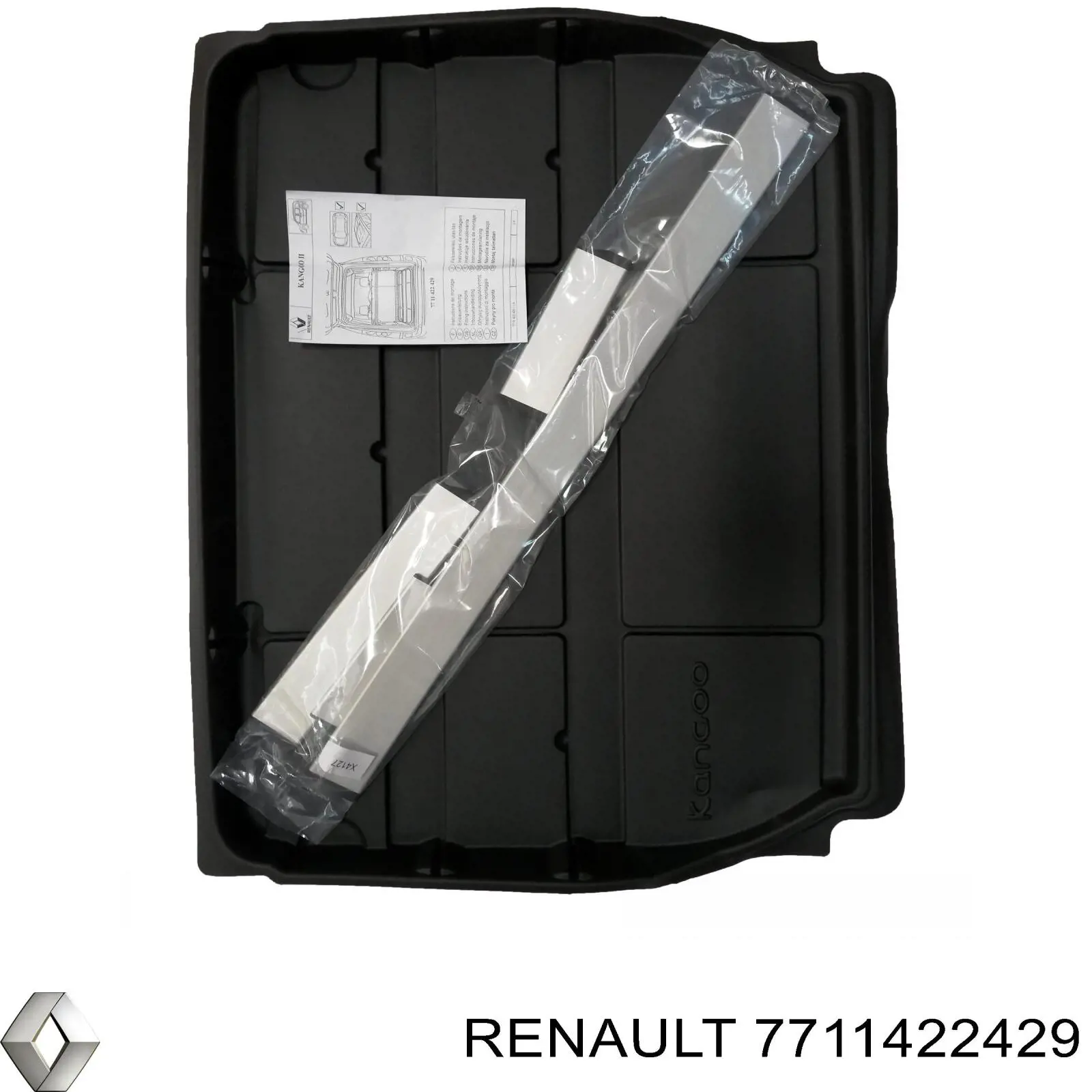 7711422429 Renault (RVI) bandeja de maletero