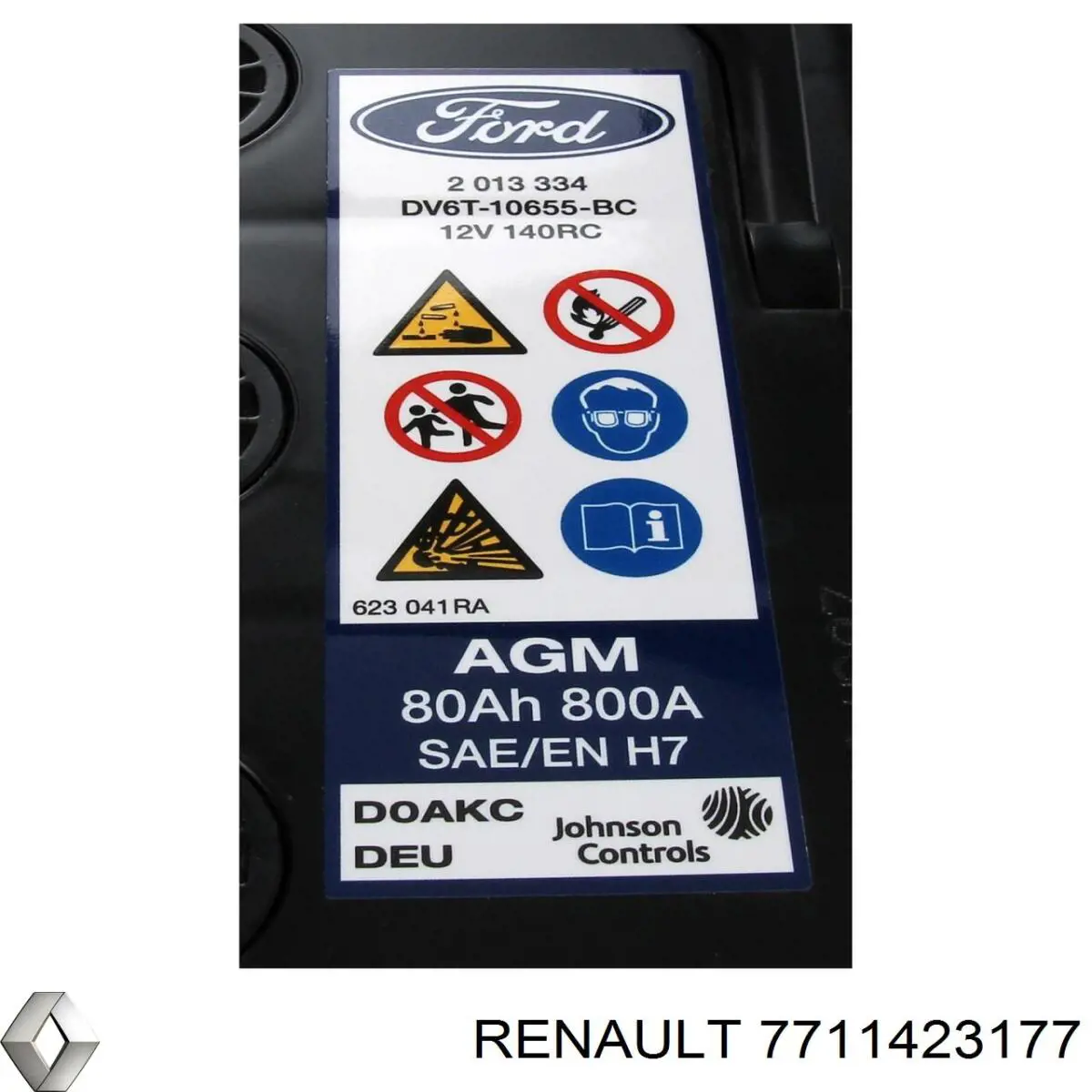 Batería 7711423177 Renault (RVI)