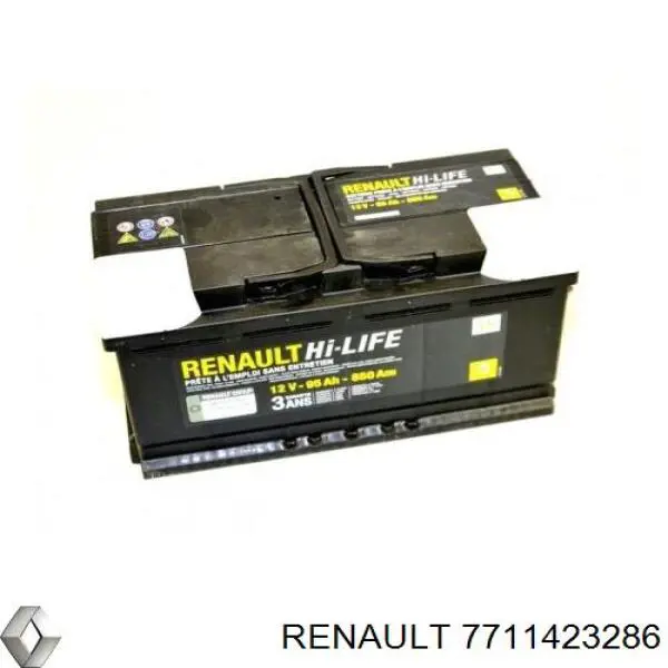 Batería de Arranque Renault (RVI) (7711423286)