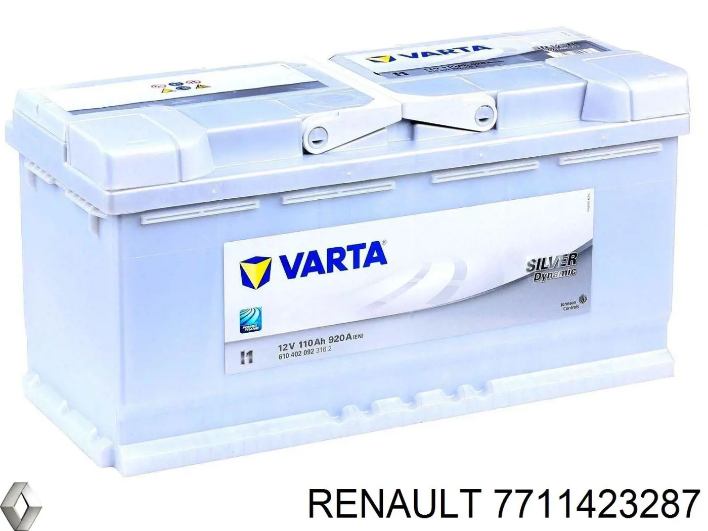 Batería de arranque Renault (RVI) 7711423287 precio, desde  EUR