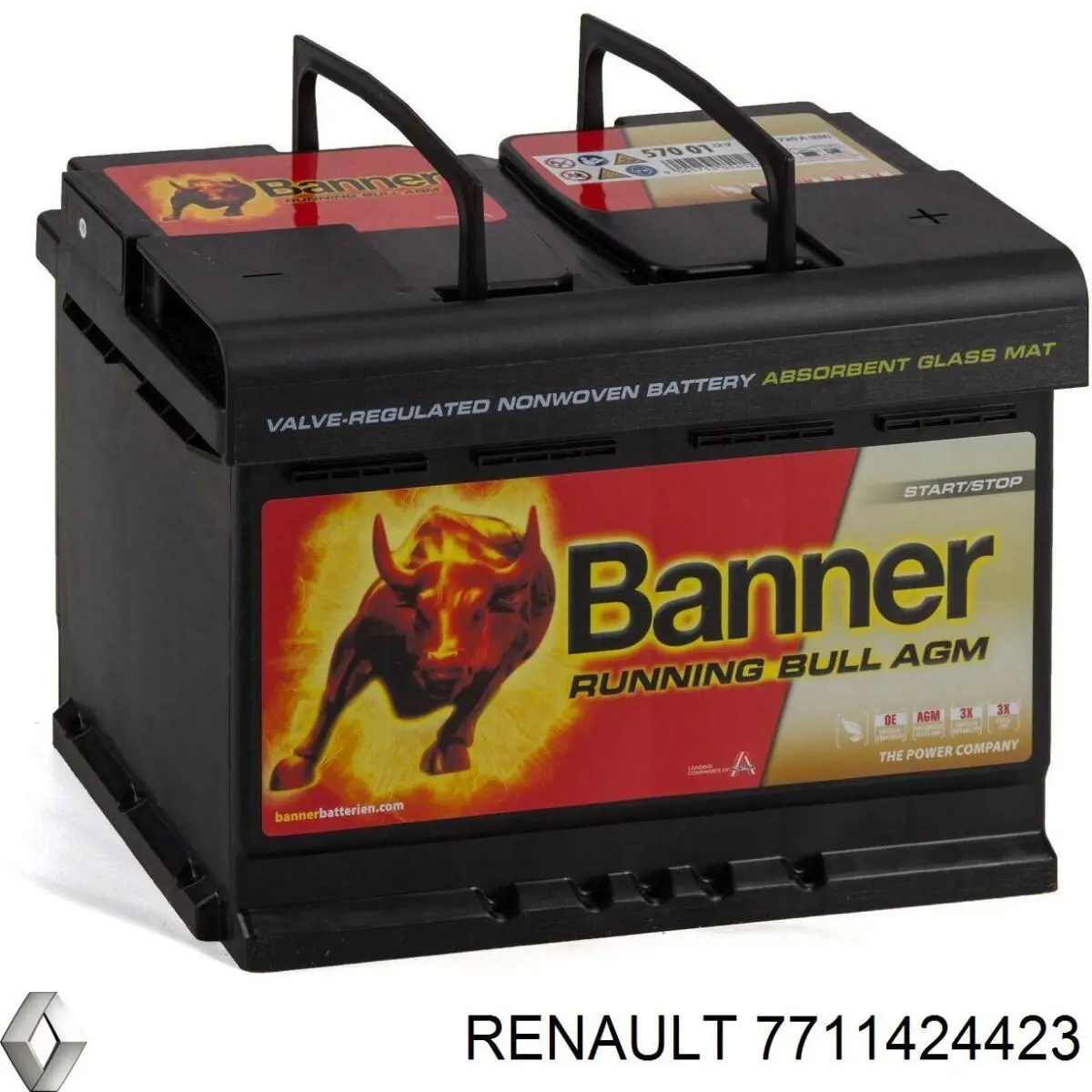 Batería de arranque Renault (RVI) 7711424423 precio, desde 339,53 EUR