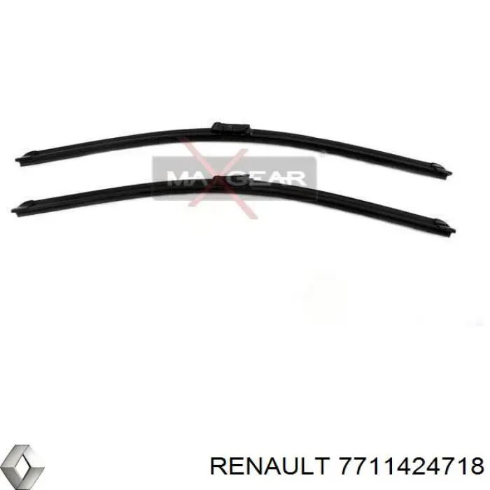 Limpiaparabrisas delanteras 7711424718 Renault (RVI)
