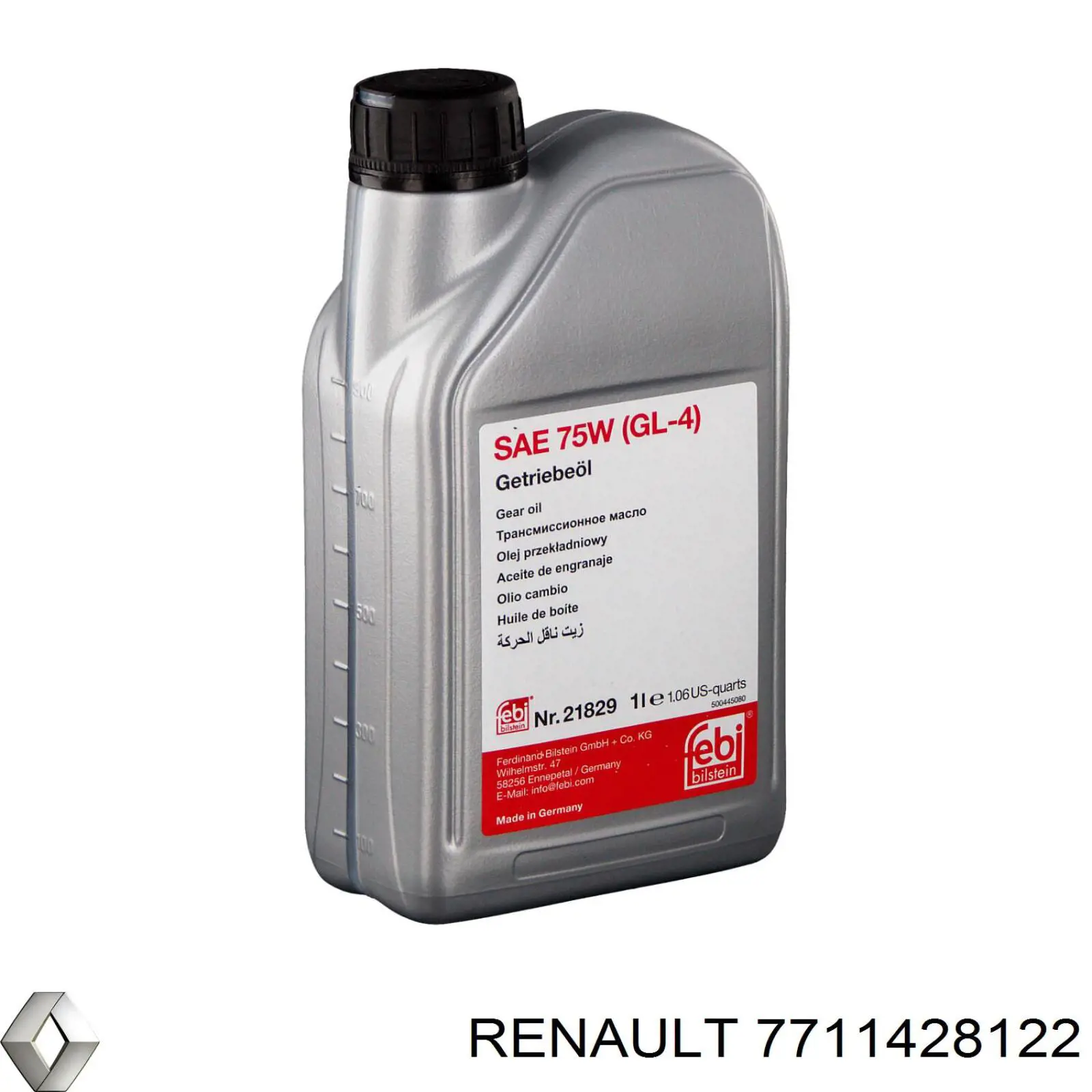 7711428122 Renault (RVI) Aceite caja cambios