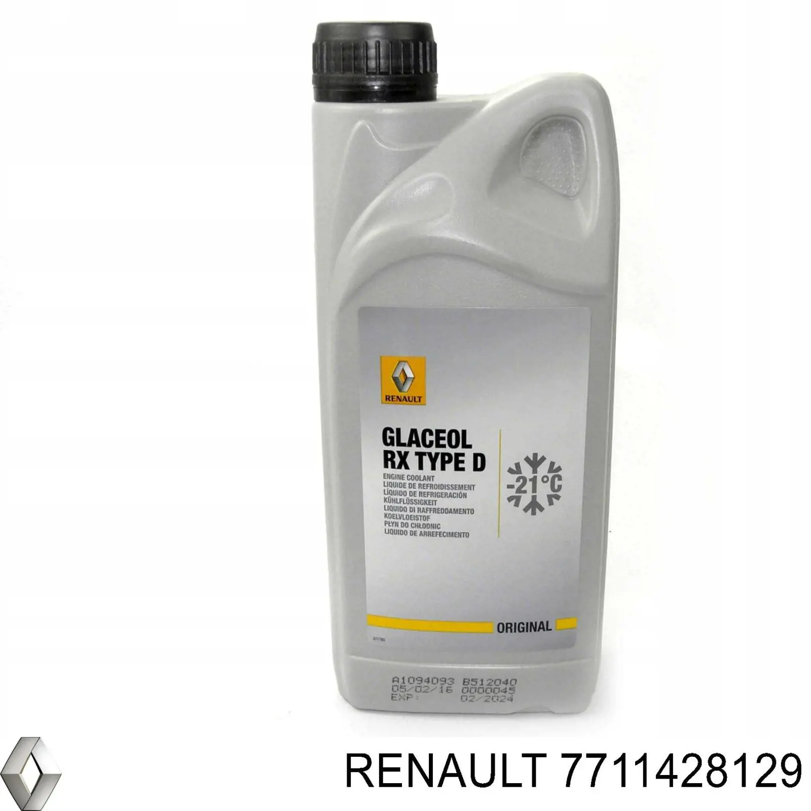 Líquido anticongelante Renault (RVI) (7711428129)