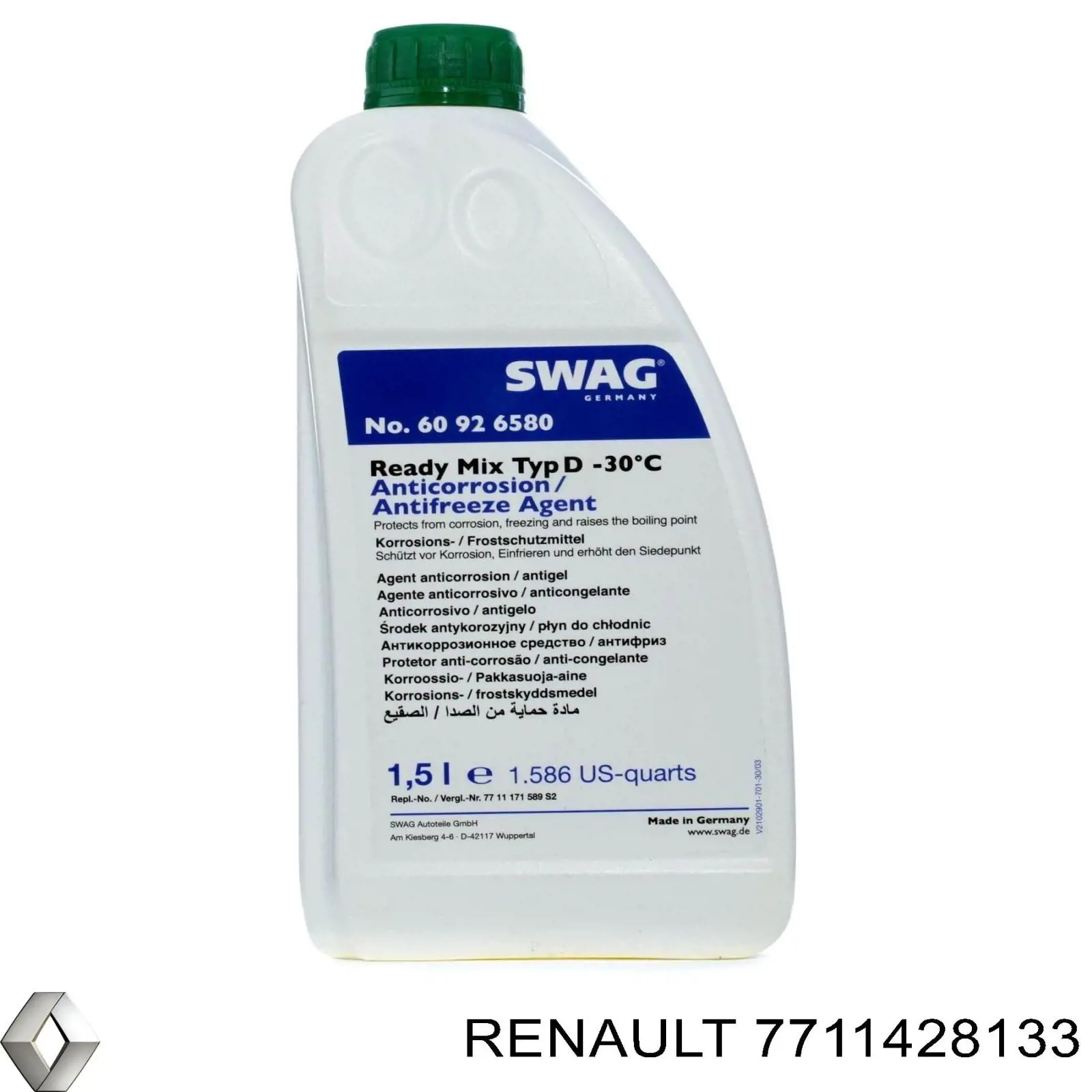 Liquido refrigerante 7711428133 Renault (RVI)