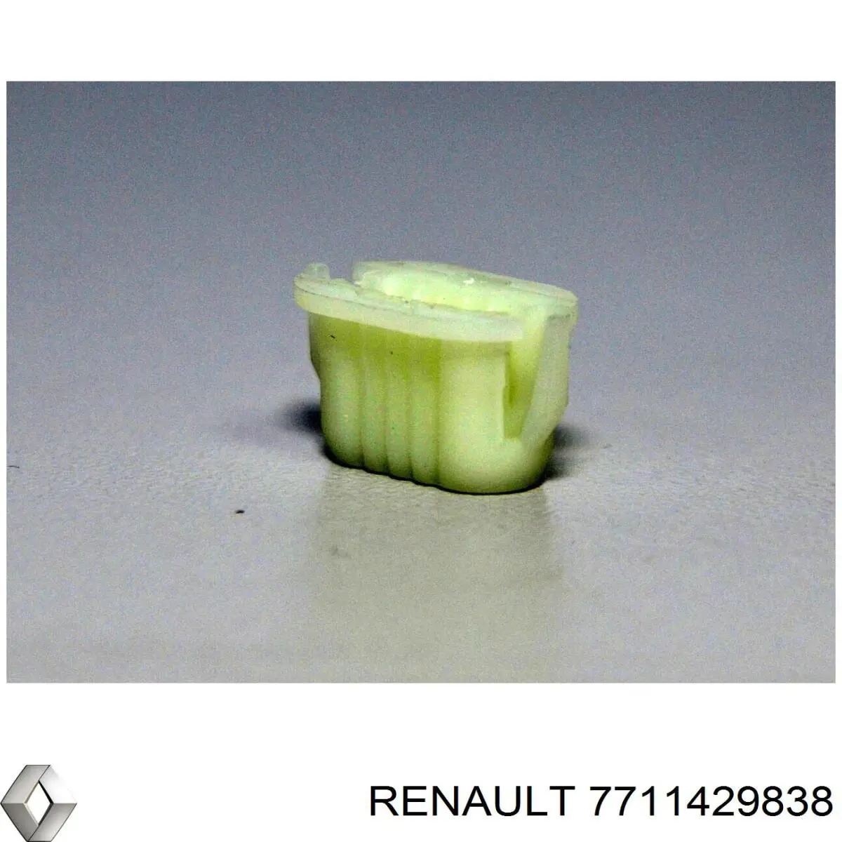 7711429838 Renault (RVI) clip, tubuladura de sujeción, alféizar de la puerta