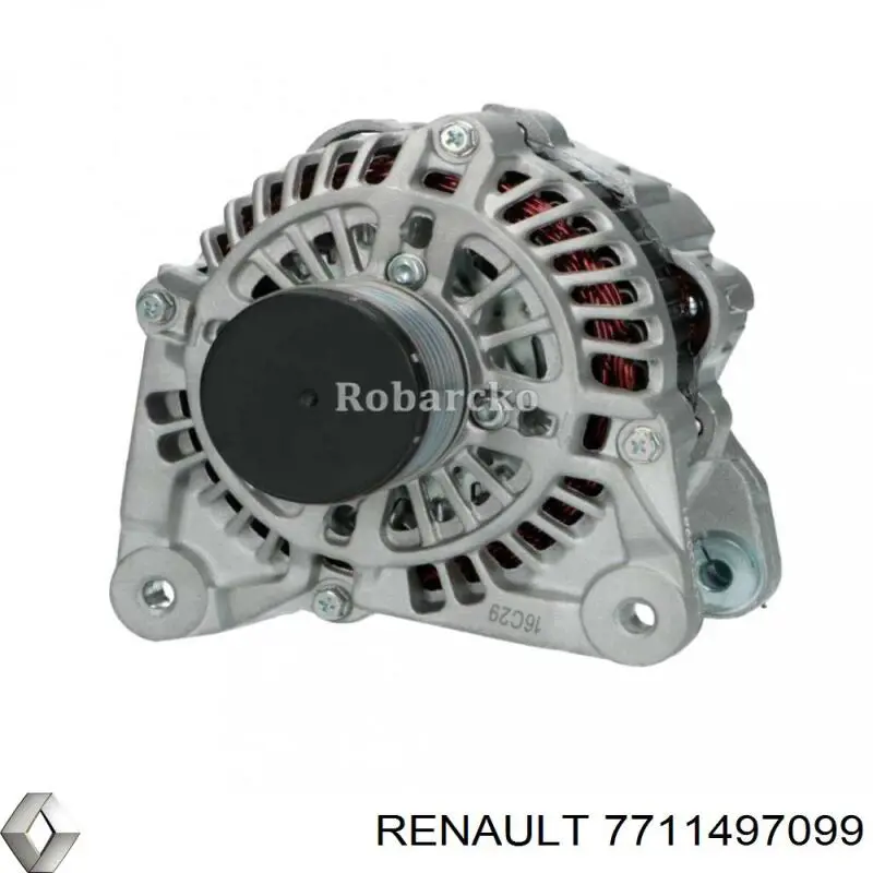 7711497099 Renault (RVI) alternador
