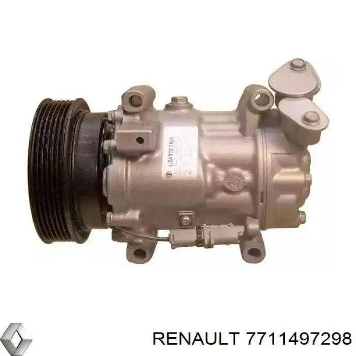 7711497298 Renault (RVI) compresor de aire acondicionado