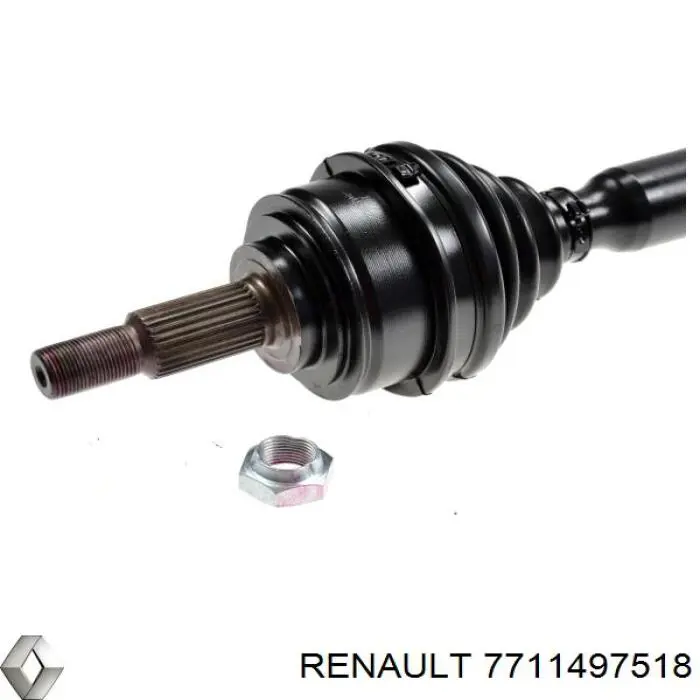 Árbol de transmisión delantero derecho para Renault Vel Satis (BJ0)