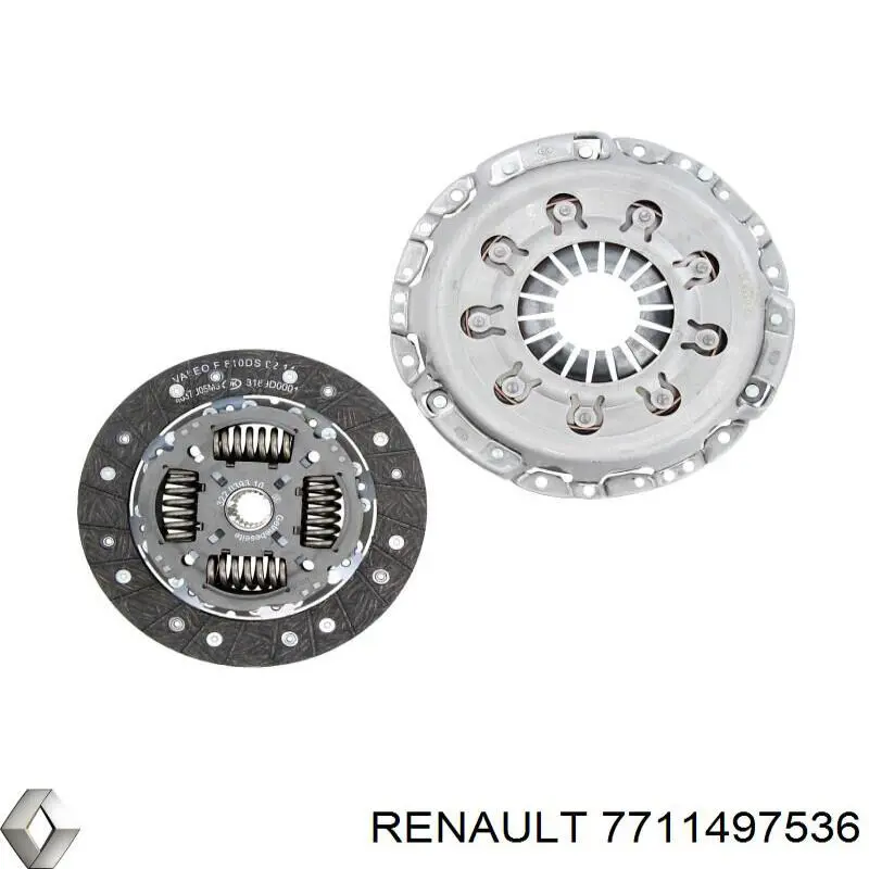 7711497536 Renault (RVI) embrague