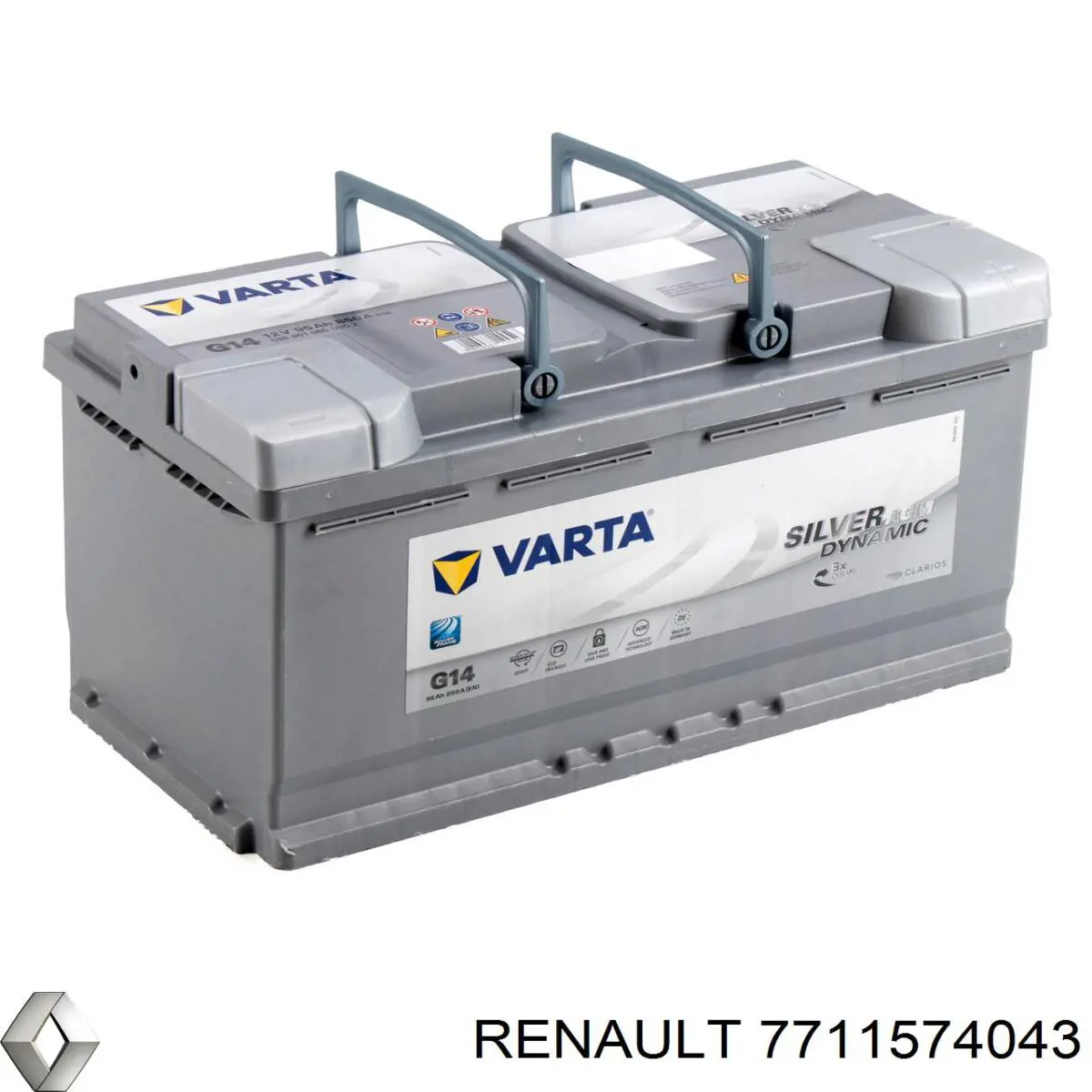 Batería de arranque Renault (RVI) 7711574043 precio, desde 787,75 EUR