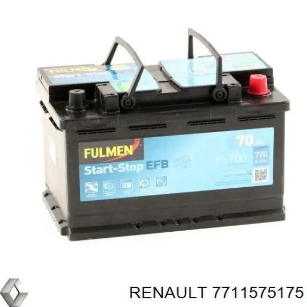Batería Renault (RVI) 7711575175