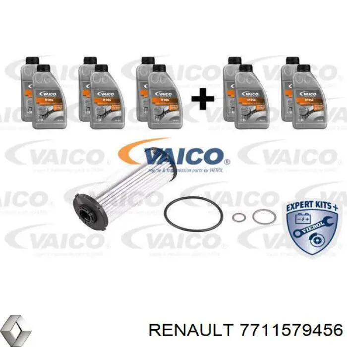 Comprar 7711579456 Renault (RVI) Kit de servicio para cambio de aceite de transmisión automática