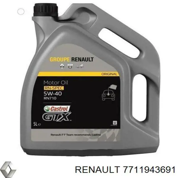 Comprar 7711943691 Renault (RVI) Aceite de motor