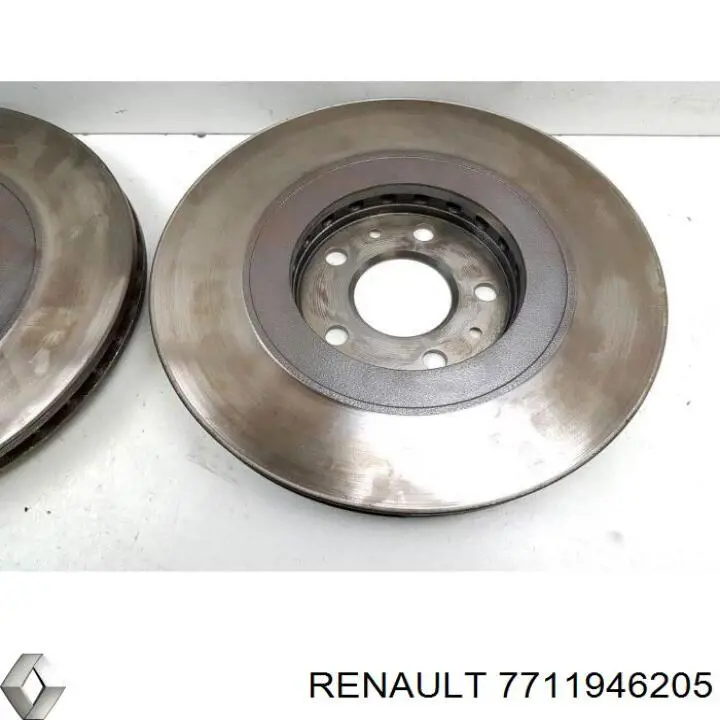 7711946205 Renault (RVI) pastillas de freno delanteras