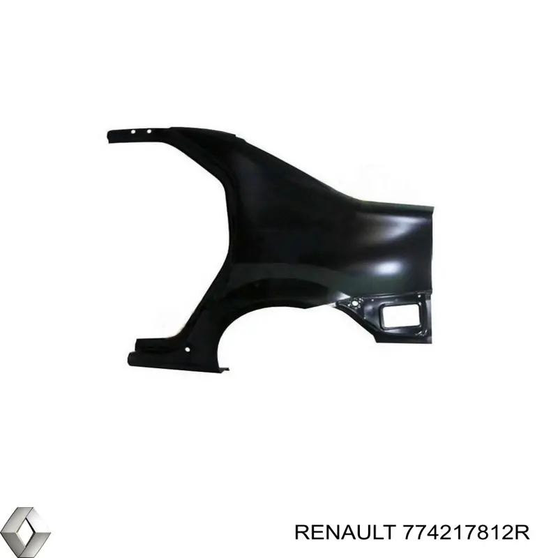 774217812R Renault (RVI) guardabarros trasero izquierdo