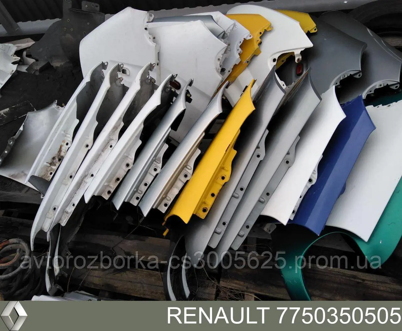 Comprar 7750350505 Renault (RVI) Aleta