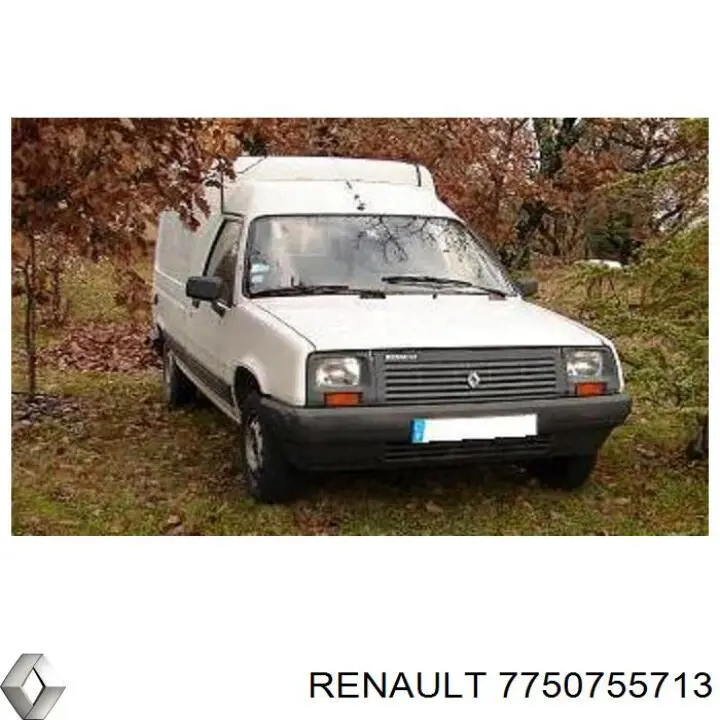 7750755713 Renault (RVI) guardabarros delantero derecho
