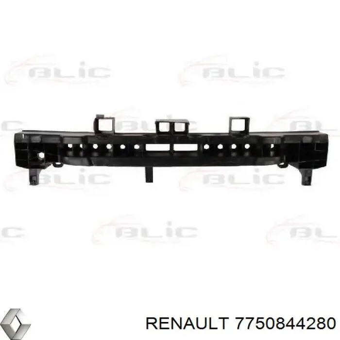 Soporte de radiador superior (panel de montaje para foco) para Renault Clio (S57)