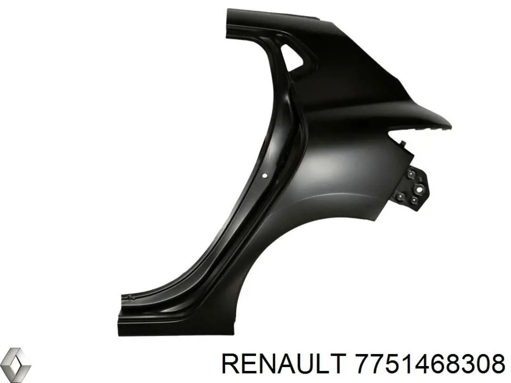 7751468308 Renault (RVI) Aleta trasera izquierda