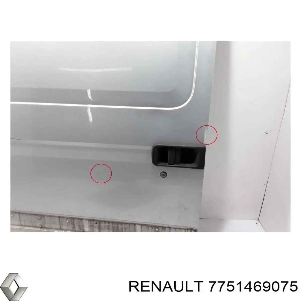Puerta lateral corrediza derecha Renault (RVI) 7751469075 precio, desde 402,20 EUR