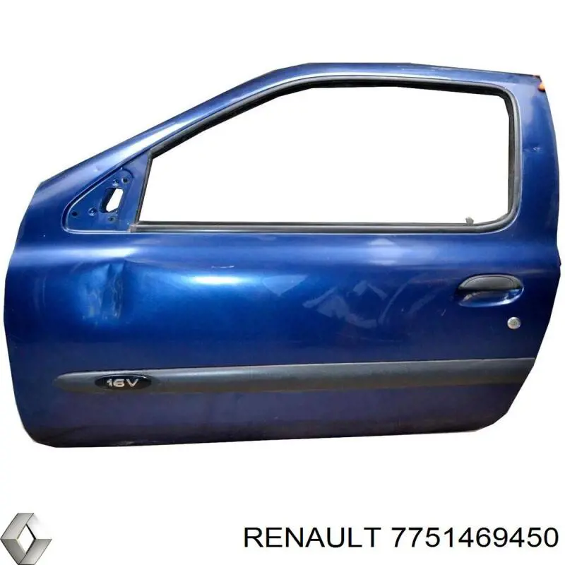 7751472478 Renault (RVI) puerta delantera izquierda