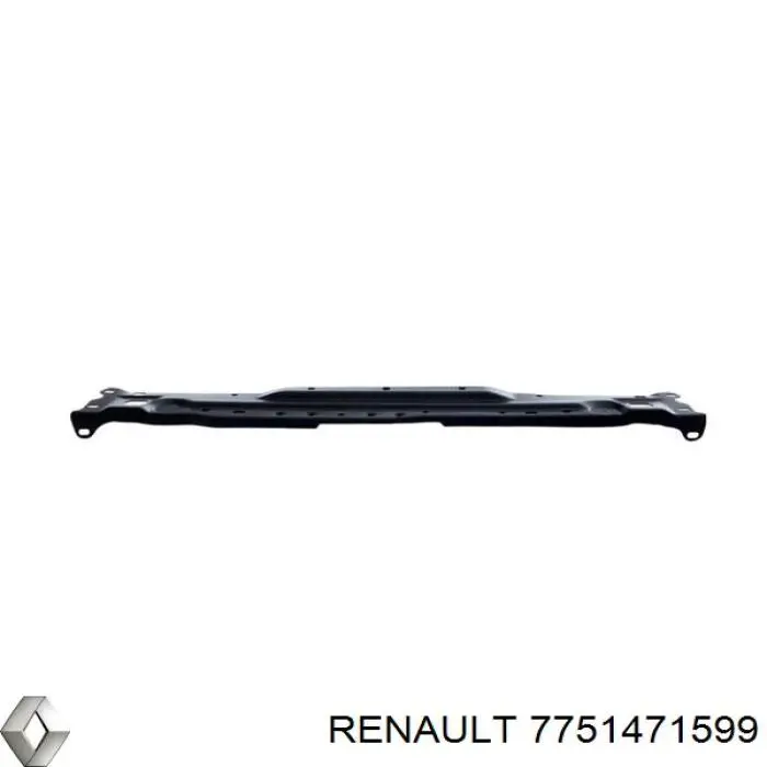 7751471599 Renault (RVI) soporte de radiador completo