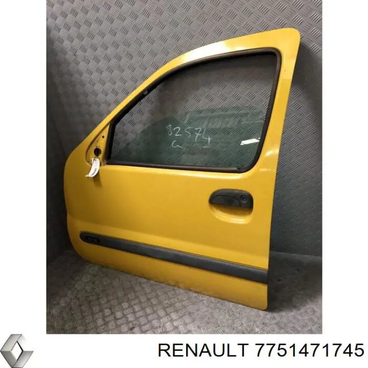 Puerta de coche, delantera, izquierda para Renault Kangoo (FC0)