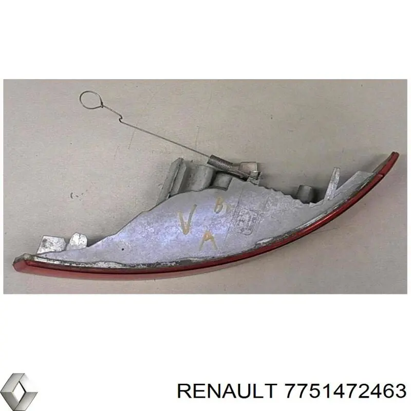 7751472463 Renault (RVI) guardabarros delantero derecho