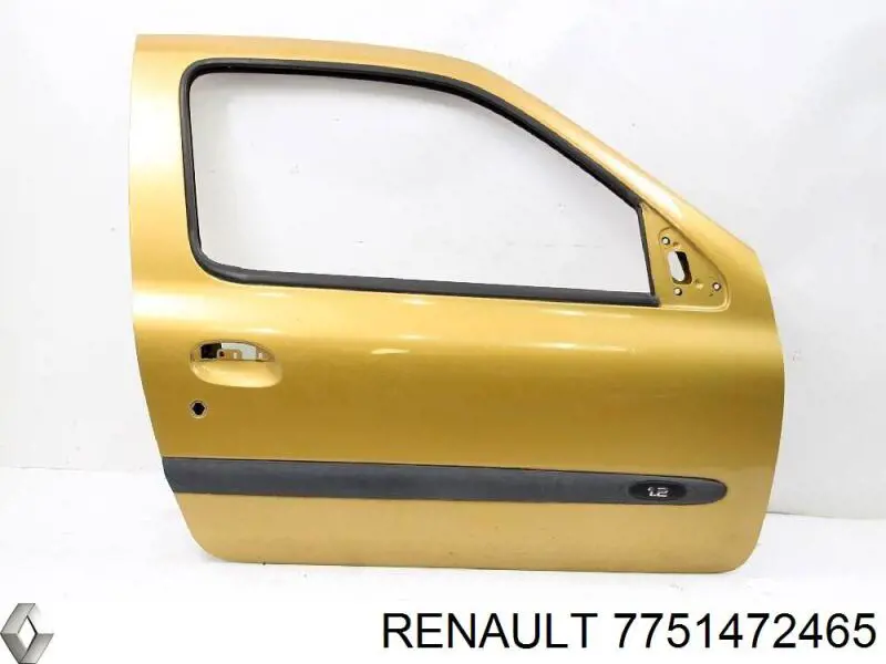 Puerta de coche, delantera, derecha Renault Clio 2 (B, C, B01)