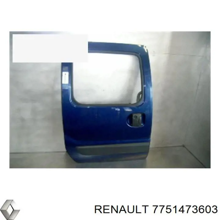 7751473603 Renault (RVI) puerta corrediza derecha