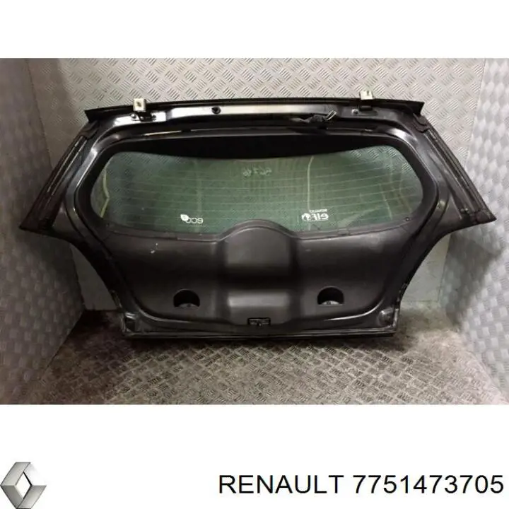 7751473705 Renault (RVI) puerta del maletero, trasera