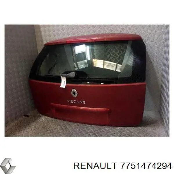 7751474294 Renault (RVI) tapa del maletero