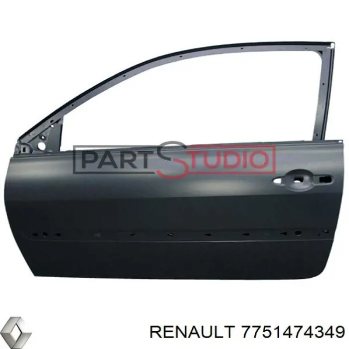 Puerta del conductor Renault (RVI) 7751474349