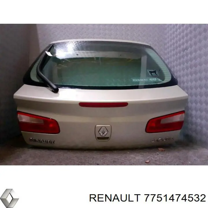 Comprar 7751474532 Renault (RVI) Puerta del maletero, trasera