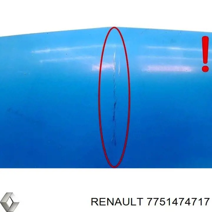 7751474717 Renault (RVI) capó
