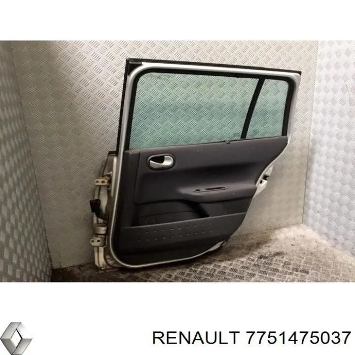 Puerta trasera derecha para Renault Megane (KM0)