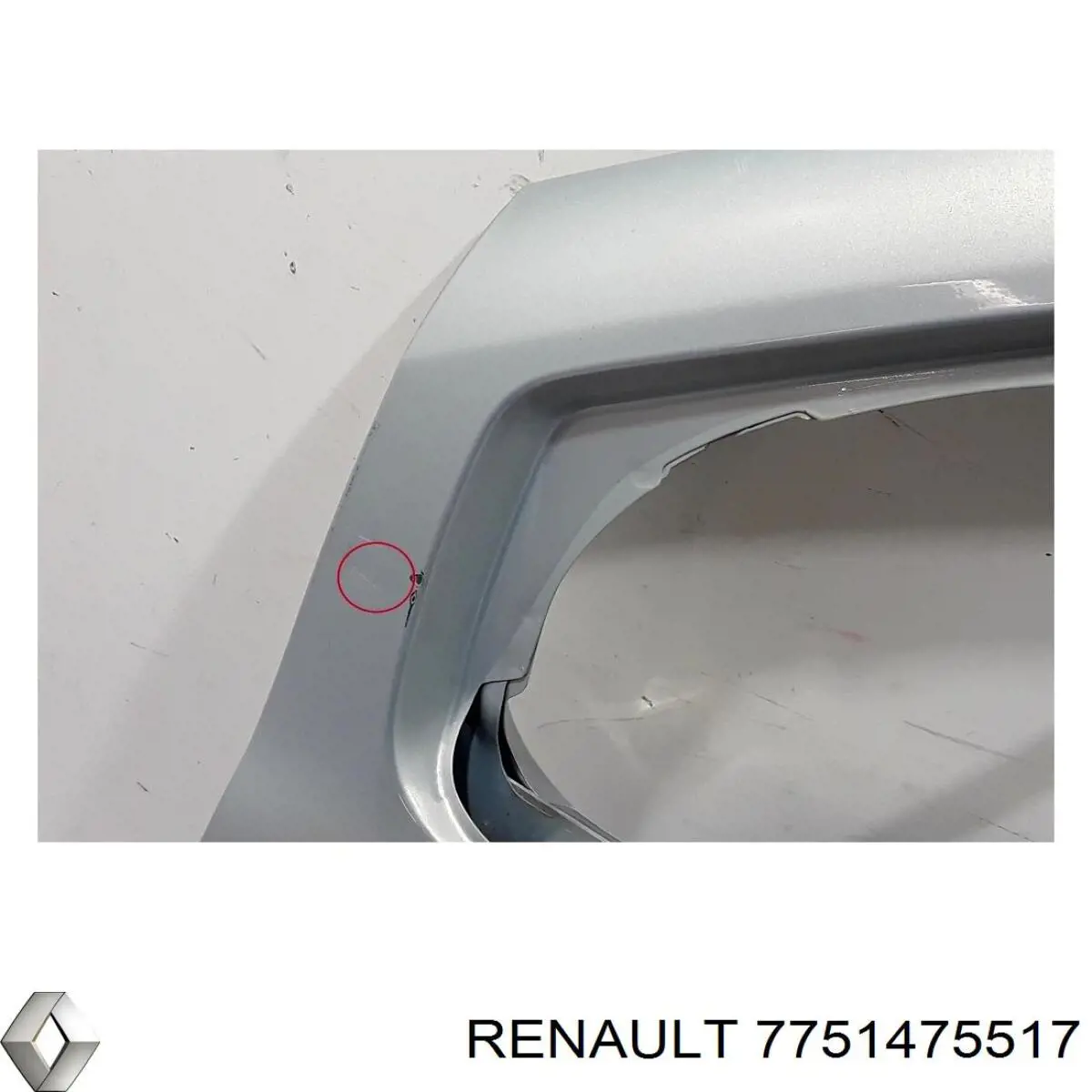 7751475517 Renault (RVI) puerta delantera izquierda