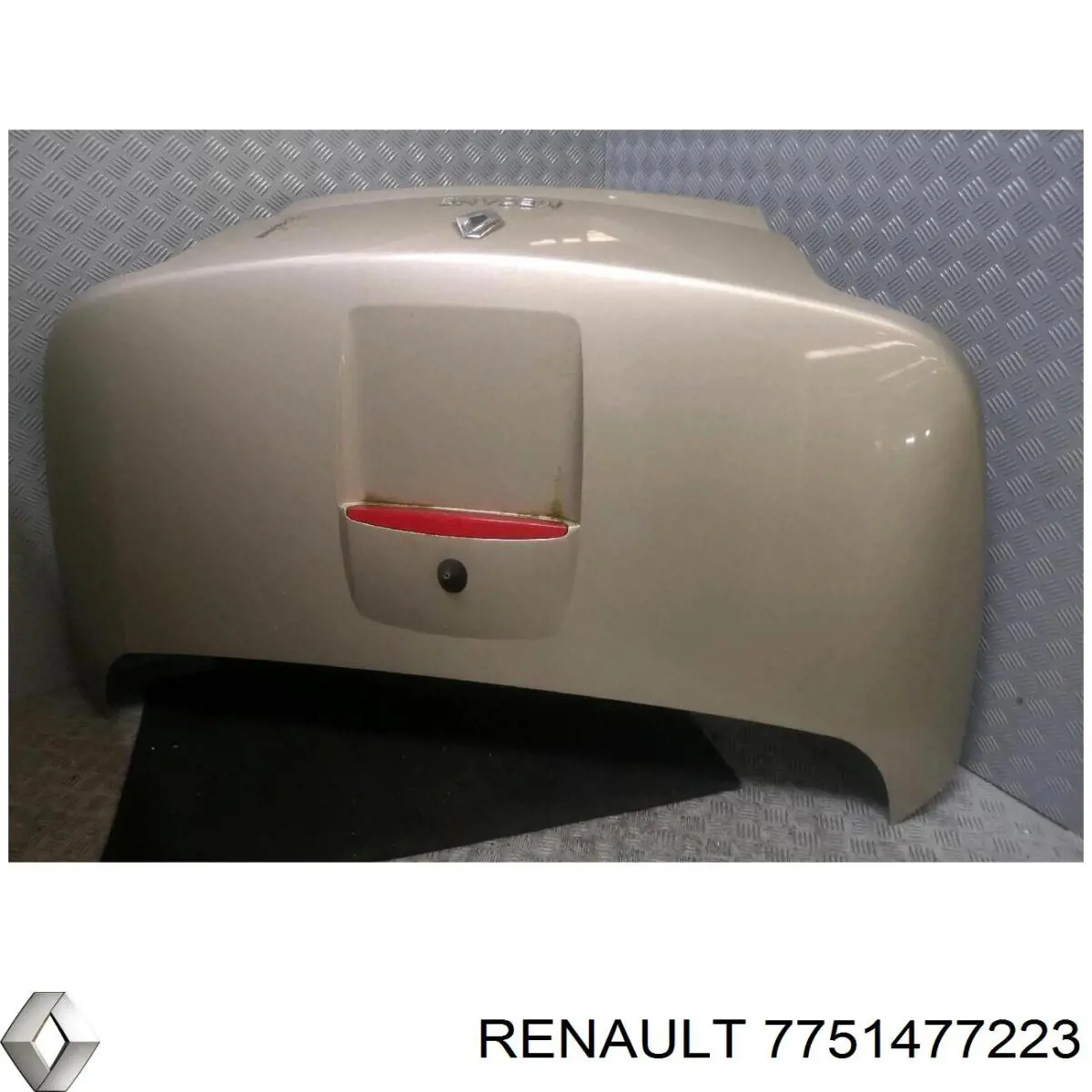 7751477223 Renault (RVI) tapa del maletero