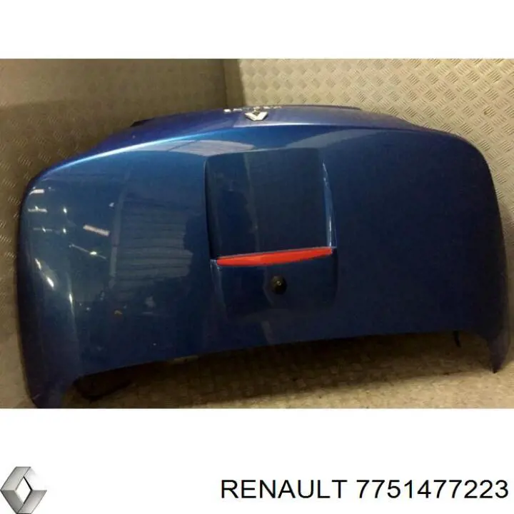 Puerta de maletero Renault (RVI) 7751477223