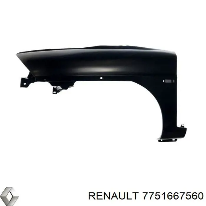 Guardabarros delanteros derecho Renault (RVI) 7751667560 precio, desde 85,70 EUR