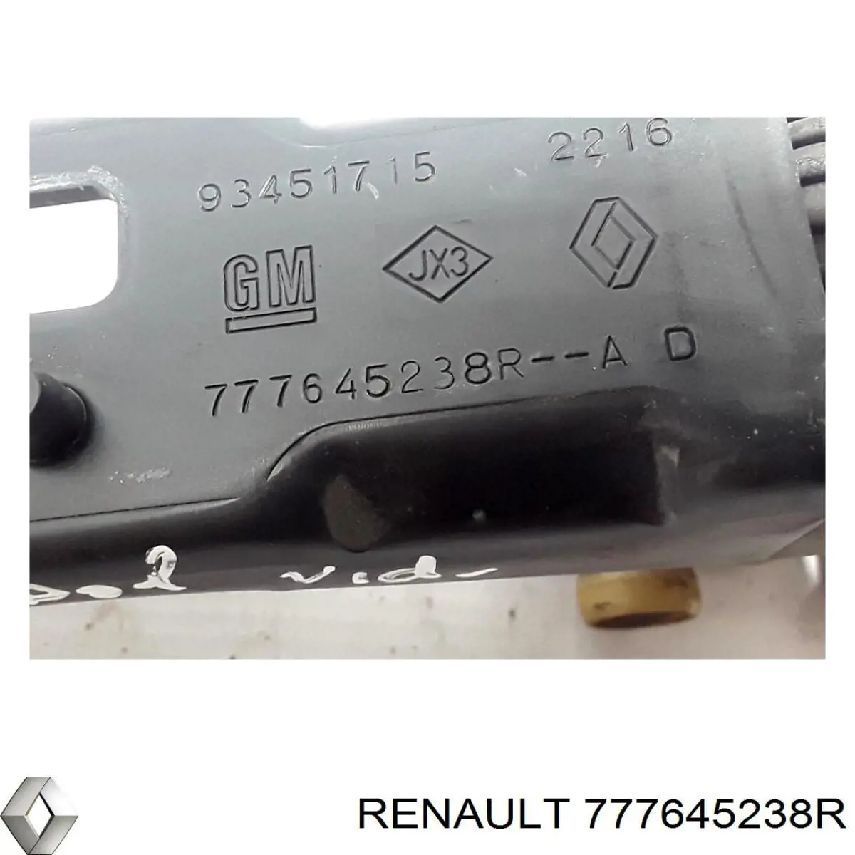 Rodillo central derecho de puerta corrediza Renault (RVI) 777645238R precio, desde 31,49 EUR
